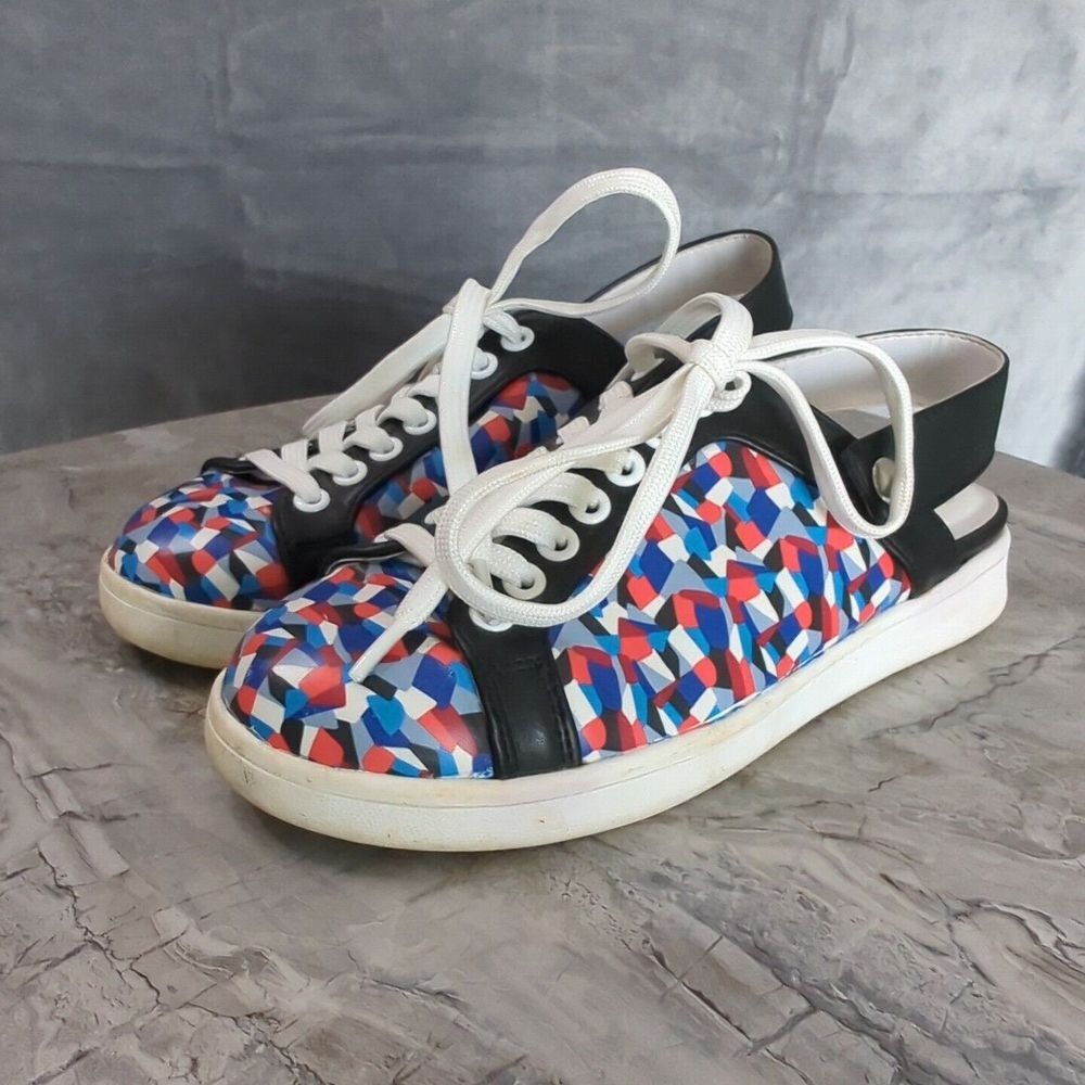 Circus Sam Edelman Murray Size 6.5M Slip On Slingback Snap Sneaker Mules Sandals - Picture 2 of 12